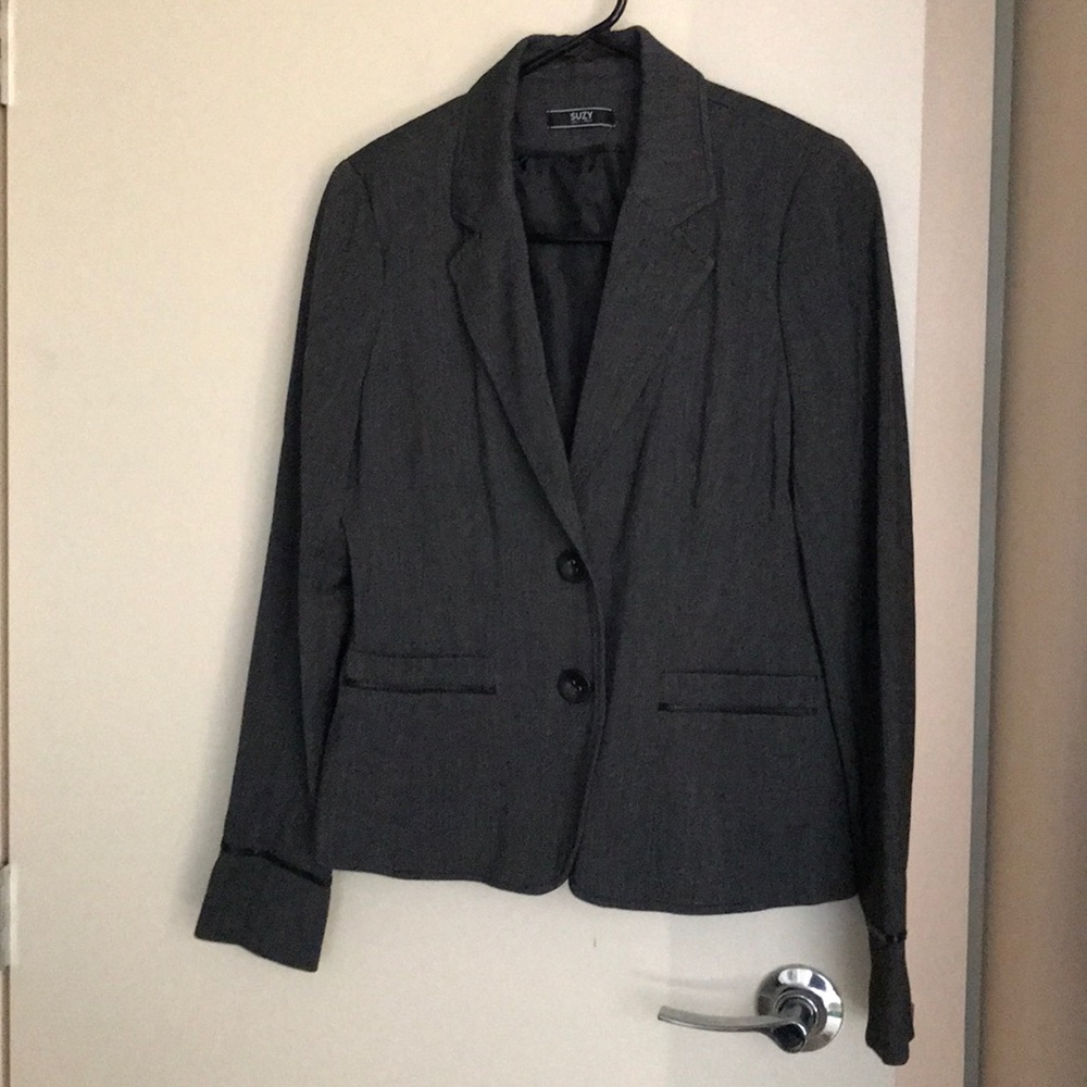 Gray coat